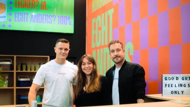 Spraga startet in Deutschland: Neues Führungsteam soll Kombucha-Marke etablieren - Das Spraga-Team für Deutschland (v.l.): Constantin Höhmann, Laura Strube und Heiko Nebe - Quelle: Spraga